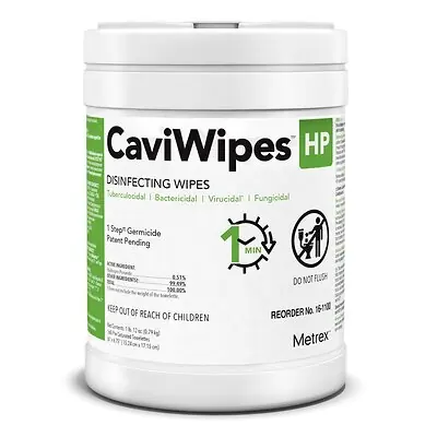 Metrex Research - 16-1100 CaviWipes™ HP Disinfecting Wipes