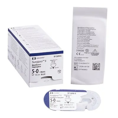 Covidien - SP-5698-G Surgipro™ II Suture with Needle