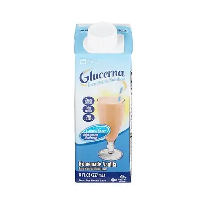Abbott Nutrition - 64922 Glucerna® Vanilla Therapeutic Nutrition Shake
