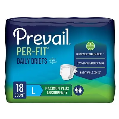 First Quality Products LLC - PF-013/1 Prevail® Per-Fit® Maximum Incontinence Brief