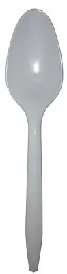 RJ Schinner Co - E175002 Teaspoon Empress™ Medium Weight White Plastic