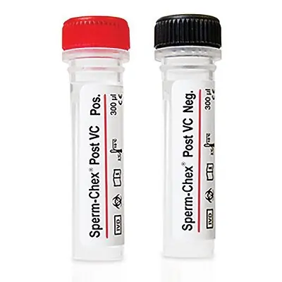 Streck Laboratories - 230200 Control Set Sperm-Chex® Post VC Positive Level / Negative Level 2 X 300 µL