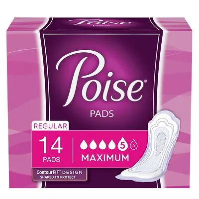 Kimberly Clark - 19568 Poise® Bladder Control Pads for Women