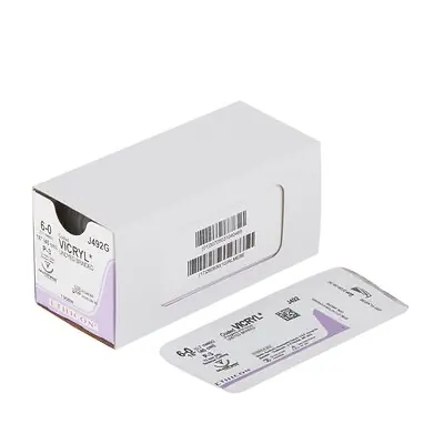 J & J Healthcare Systems - J492G Coated Vicryl™ Suture with Needle