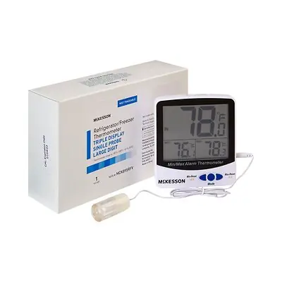 McKesson Brand - MCK895RFV McKesson Refrigerator / Freezer Thermometer