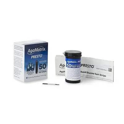 Agamatrix - 8000-03329 Wavesense® Presto® Blood Glucose Test Strips