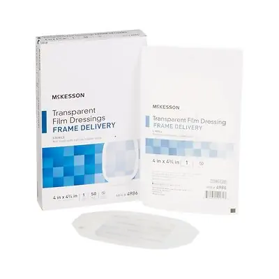McKesson Brand - 4986 McKesson Octagonal Sterile Dressing with Frame-Style Delivery