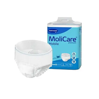 Hartmann - 166015 MoliCare Premium Mobile 6D Incontinence Underwear for Adults