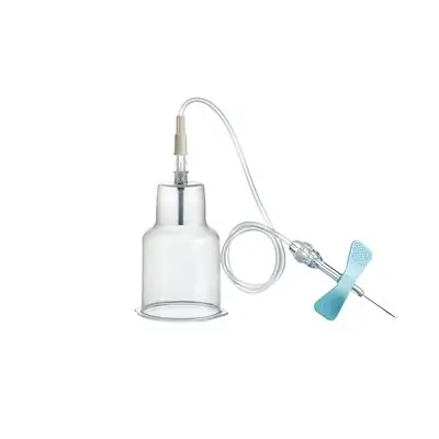 Greiner Bio-One - 450185 Vacuette® Blood Collection Set with Holder 23 Gauge 3/4 Inch Needle Length Safety Needle 12 Inch Tubing Sterile
