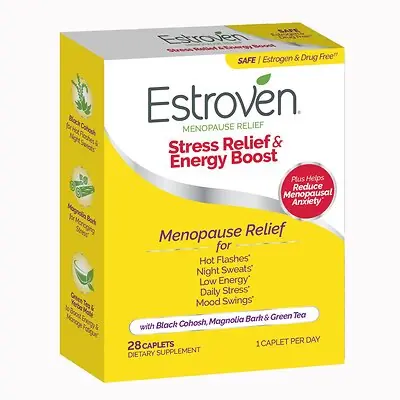 i-Health Inc - 092961019474 Estroven® Once Daily Menopause Relief Stress Relief & Energy Boost Caplets