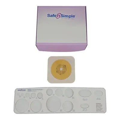 Safe N Simple - SNS7305214 Ostomy Barrier Safe n Simple™ Trim to Fit