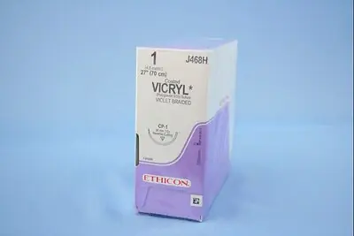 J & J Healthcare Systems - J468H Coated Vicryl™ Suture with Needle
