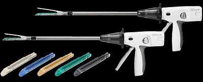 J & J Healthcare Systems - PLEE60A Surgical Stapler Echelon Flex™ GST Pistol Grip Handle Stainless Steel Staples Long 60 mm Staples 88 Staples