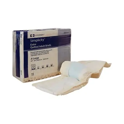 Cardinal - 65035 Simplicity Unisex Adult Incontinence Briefs