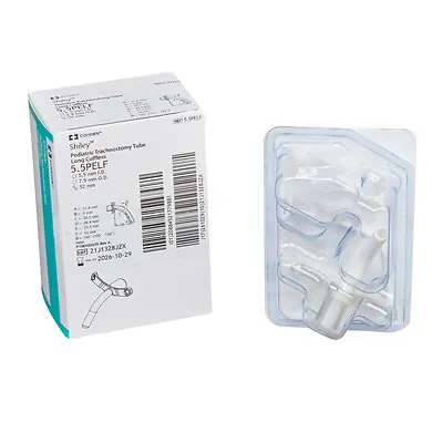 Medtronic MITG - 5.5PELF Uncuffed Tracheostomy Tube Shiley™ Pediatric Size Pediatric