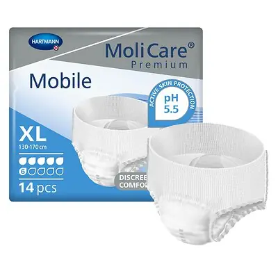 Hartmann - 915834 MoliCare® Premium Mobile 6 Drop Absorbency Incontinence Underwear