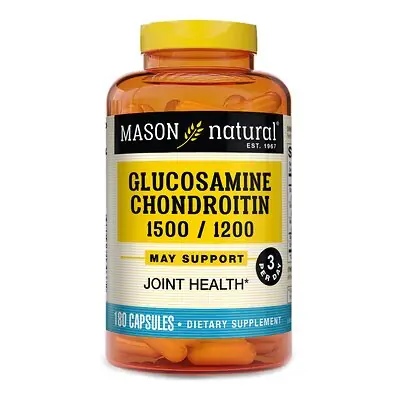 Mason Vitamins - 31184513037 Mason Natural® Glucosamine Chondroitin 1500/1200 Capsules