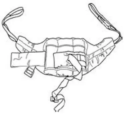 Joerns Healthcare - NA13500N Deluxe Stand Assist Sling Hoyer® Medium 125 to 200 lbs. Weight Capacity
