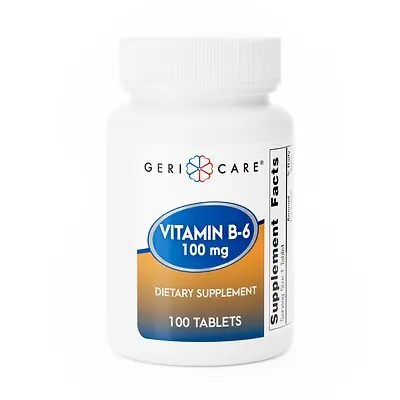 Geri-Care - 854-01-GCP Geri-Care® Vitamin B-6 Supplement