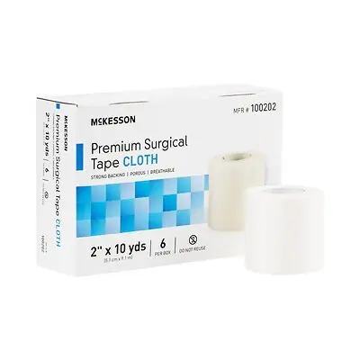 McKesson Brand - 100202 McKesson Silk-Like Cloth Medical Tape