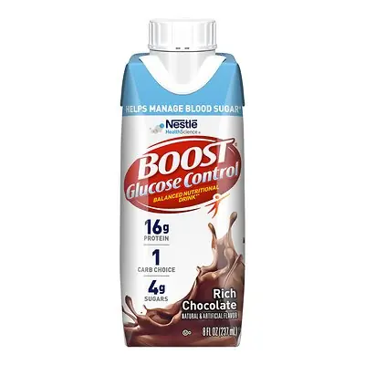 Nestle Healthcare Nutrition - 00043900116426 Boost® Glucose Control Chocolate Balanced Nutritional Drink