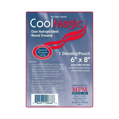 MPM Medical - MP00208 CoolMagic™ Hydrogel Dressing