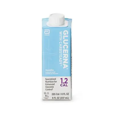 Abbott Nutrition - 64918 Glucerna® 1.2 Cal Vanilla Specialized Nutrition for Enhanced Glycemic Control