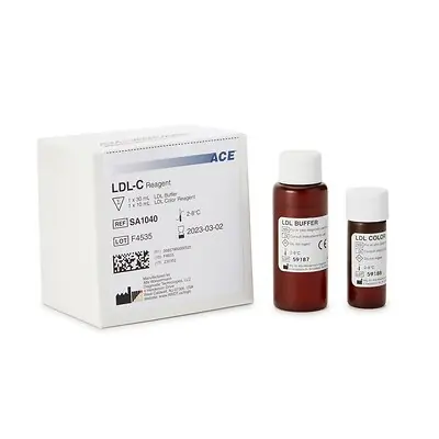 Alfa Wassermann - SA1040 General Chemistry Reagent ACE® Low-Density Lipoprotein (LDL) Cholesterol For ACE and ACE Alera Analyzers 100 Tests