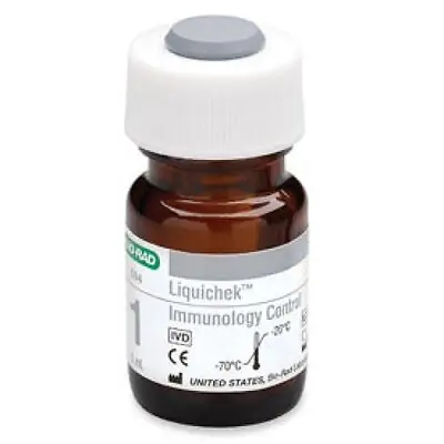 Bio-Rad Laboratories - 594 Assayed Control Liquichek™ Immunology Level 1 6 X 3 mL