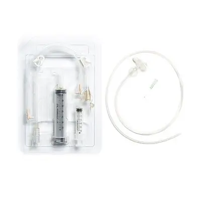Avanos Medical Sales LLC - 0230-14-2.3 Low-Profile Jejunal Feeding Tube MIC-Key® 14 Fr. 2.3 cm Tube Silicone Sterile
