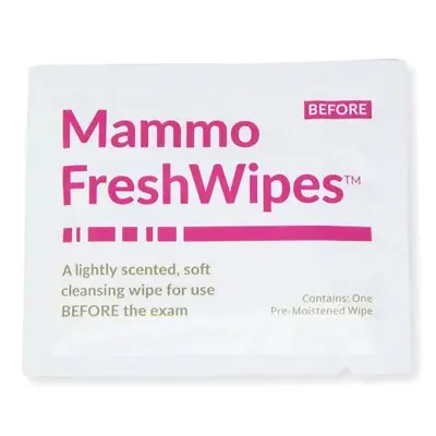 PDC Healthcare - MAMWIPE Mammo Freshwipes™ Mammography Cleansing Towelette