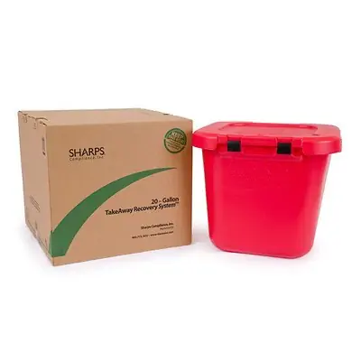 Sharps Compliance - 80020 TakeAway Recovery System Sharps Container