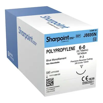 Surgical Specialties - J8695N Surgical Specialties™ Suture with Needle