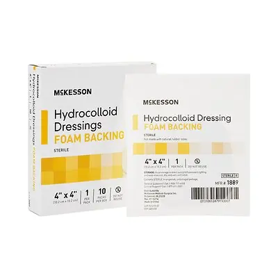 McKesson Brand - 1889 McKesson Hydrocolloid Dressing with Foam Backing