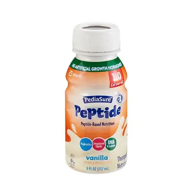 Abbott Nutrition - 67407 PediaSure® Peptide 1.0 Cal Peptide-Based Nutrition
