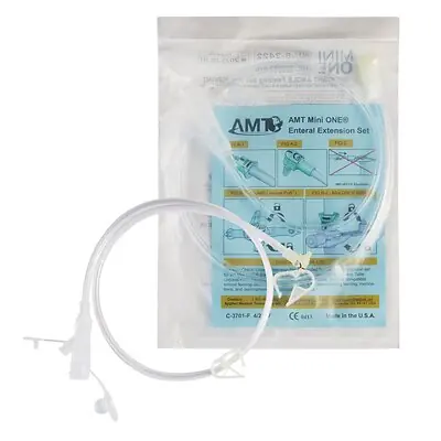 Applied Medical Technology Inc - 8-2422 Mini ONE Right Angle Connector with Y-Port