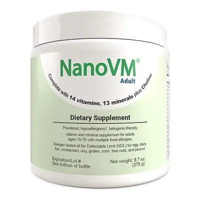Solace Nutrition - 1125 NanoVM® Vitamin & Mineral Powder
