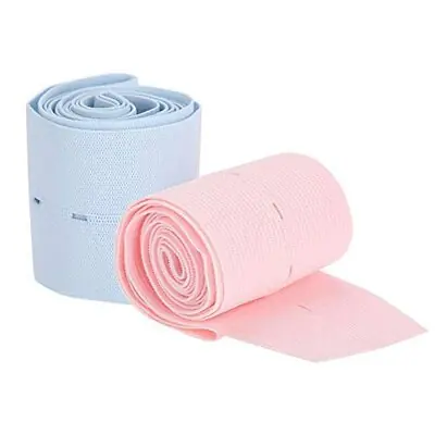 EdanUSA & MDPro - 933862 Fetal Monitor Belt Edan USA Button Hole Blue / Pink