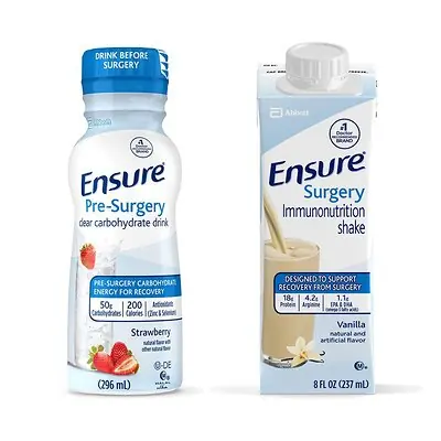 Abbott Nutrition - 67655 Ensure® Pre-Surgery Carbohydrate Drink & Surgery Immunonutrition Shake Bundle