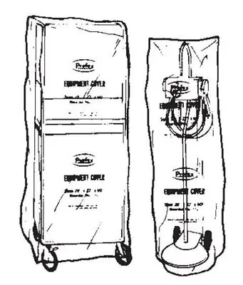 Professional Specialties - 11C Equipment Cover Profex® 28 X 22 X 60 Inch