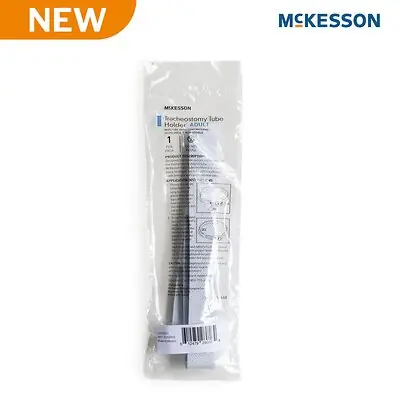 McKesson Brand - 16-440 Tracheostomy Tube Holder McKesson 1 X 19 Inch Adult