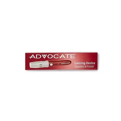Pharma Supply Inc - 150.00 Lancing Device Advocate 30 Gauge Push Button Activation Finger