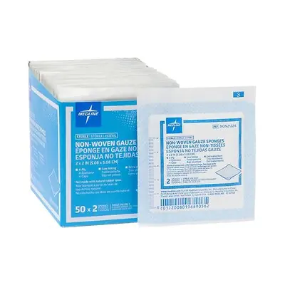 Medline - NON21224 Avant Gauze® Sterile Nonwoven Sponge