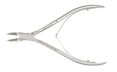 Integra Lifesciences - 40-225A Nail Splitter Straight Jaws 4-1/2 Inch Length German Stainless Steel