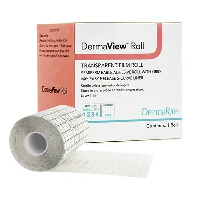 Sion Brands LLC - 15411 DermaView™ Transparent Film Dressing