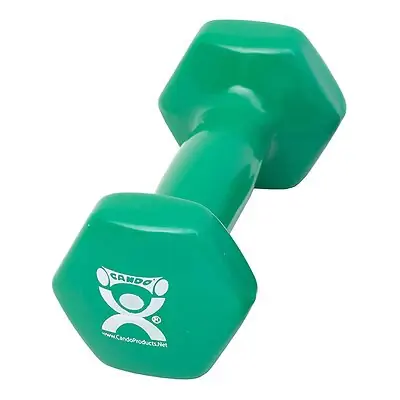 Fabrication Enterprises - 10-0552 CanDo® Vinyl Coated Dumbbell