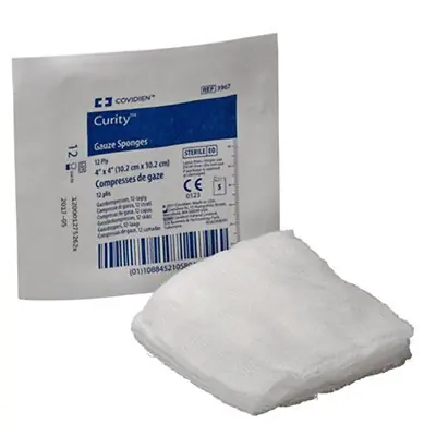 Cardinal - 3967 Curity™ Sterile USP Type VII Gauze Sponge