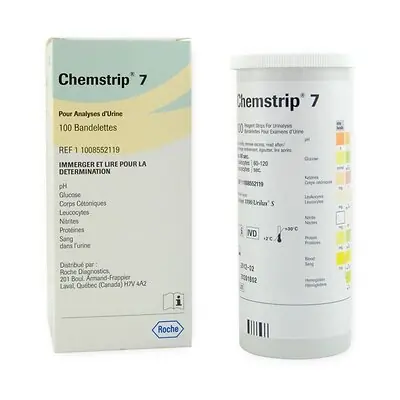 Roche Diagnostics - 11008552160 Chemstrip® 7 Urinalysis Reagent