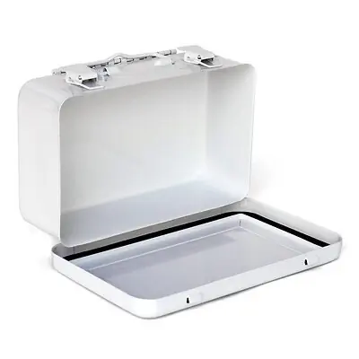 Medique Products - 821MTM First Aid Cabinet Wall Mount Metal Without Drawers Without Shelves Two Latch