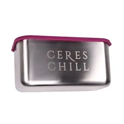 Ceres Chill Co - CC-1-MLK-STCH-LX Ceres Chill Milkstache Luxe Breast Milk Freezing Container